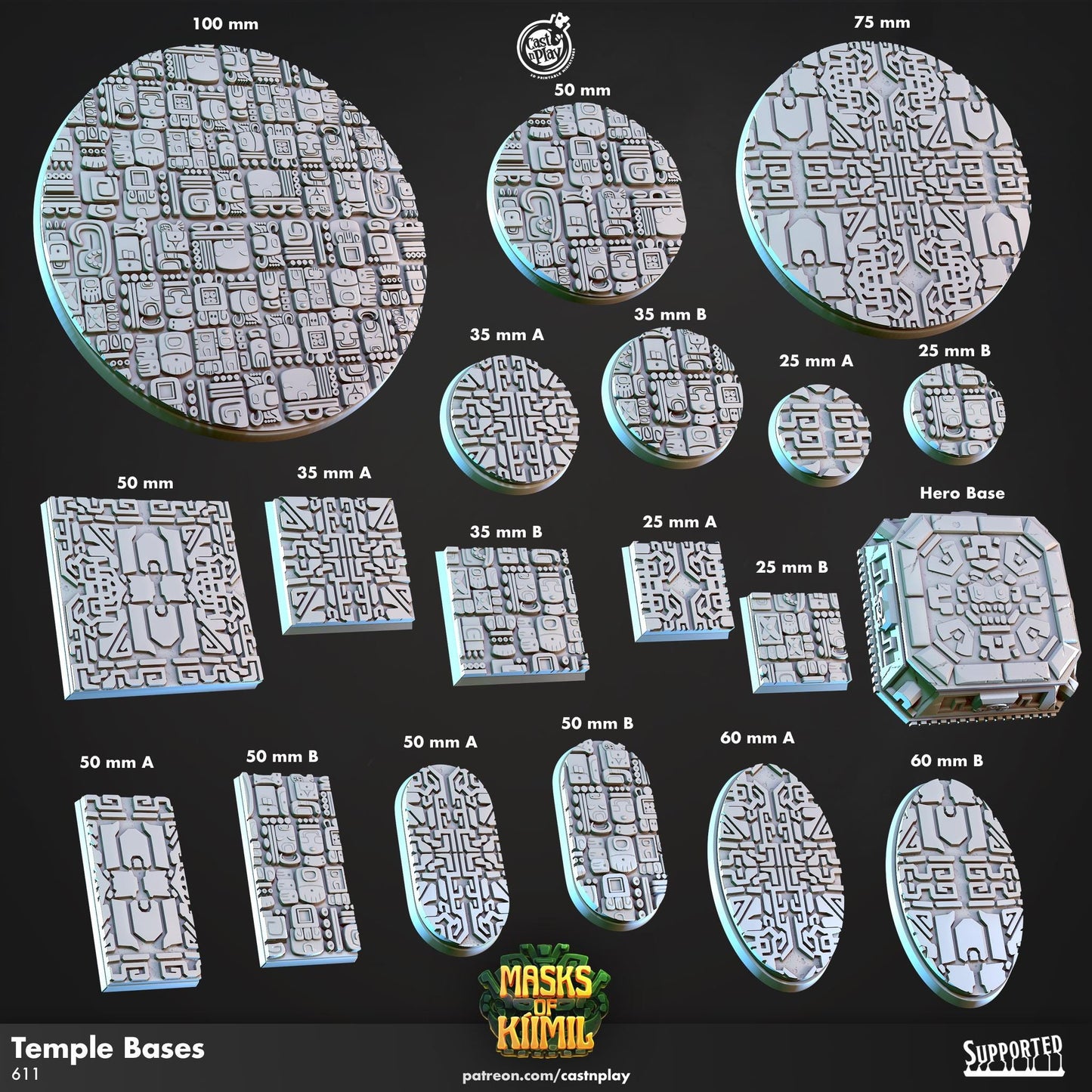 Masks of Kiimil Bases Set