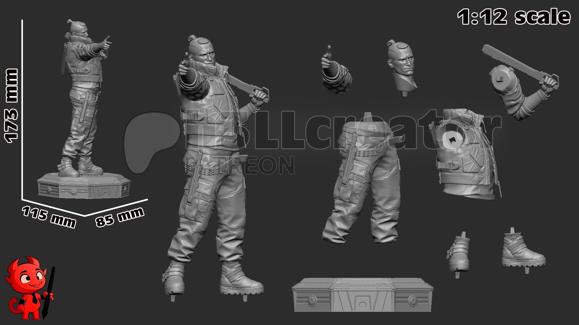 Jackie Welles Figure - Cyberpunk 2077 - Alternate view 6