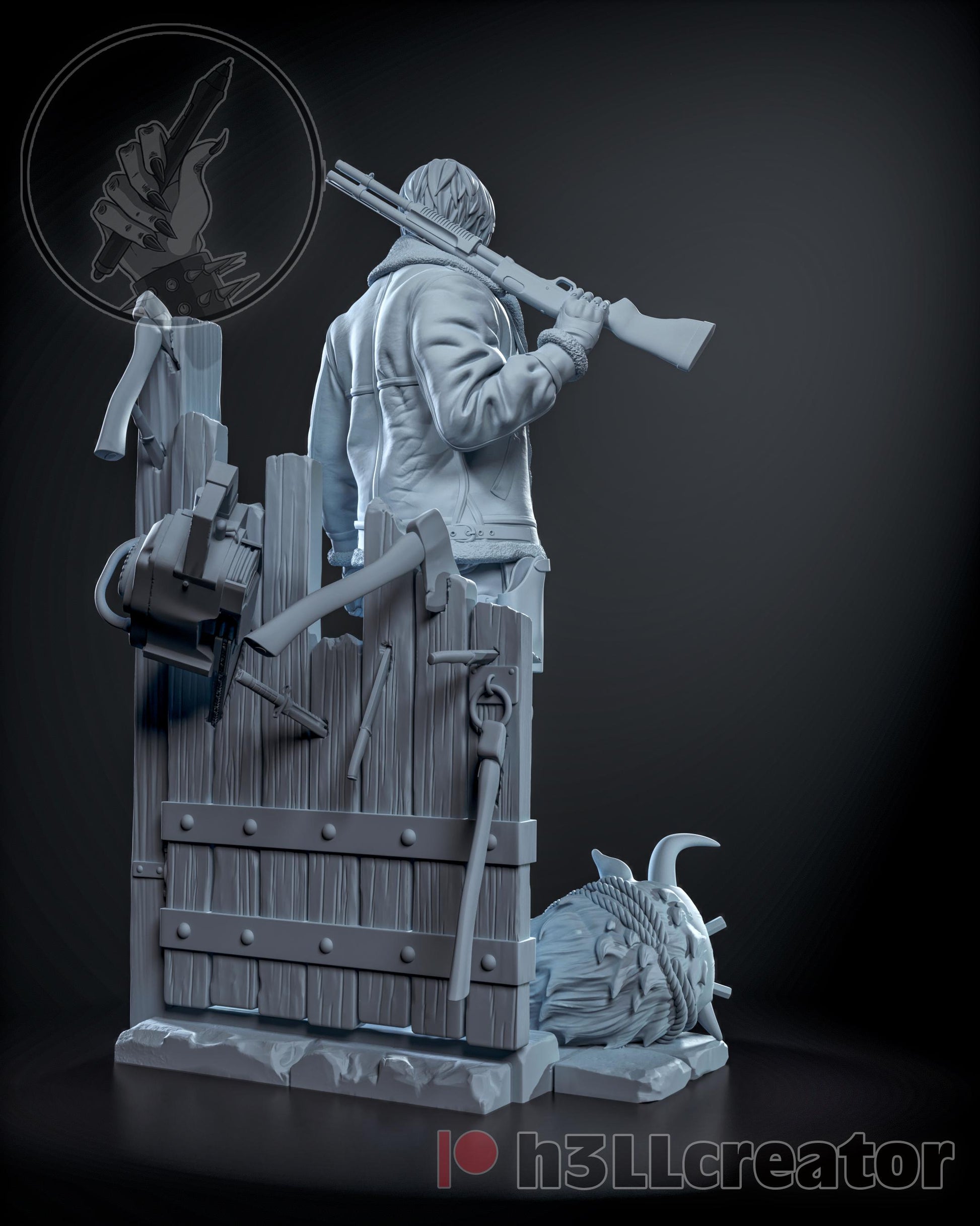 Leon Kennedy Residual Evil 4 Remake Figure - Alternate view 6