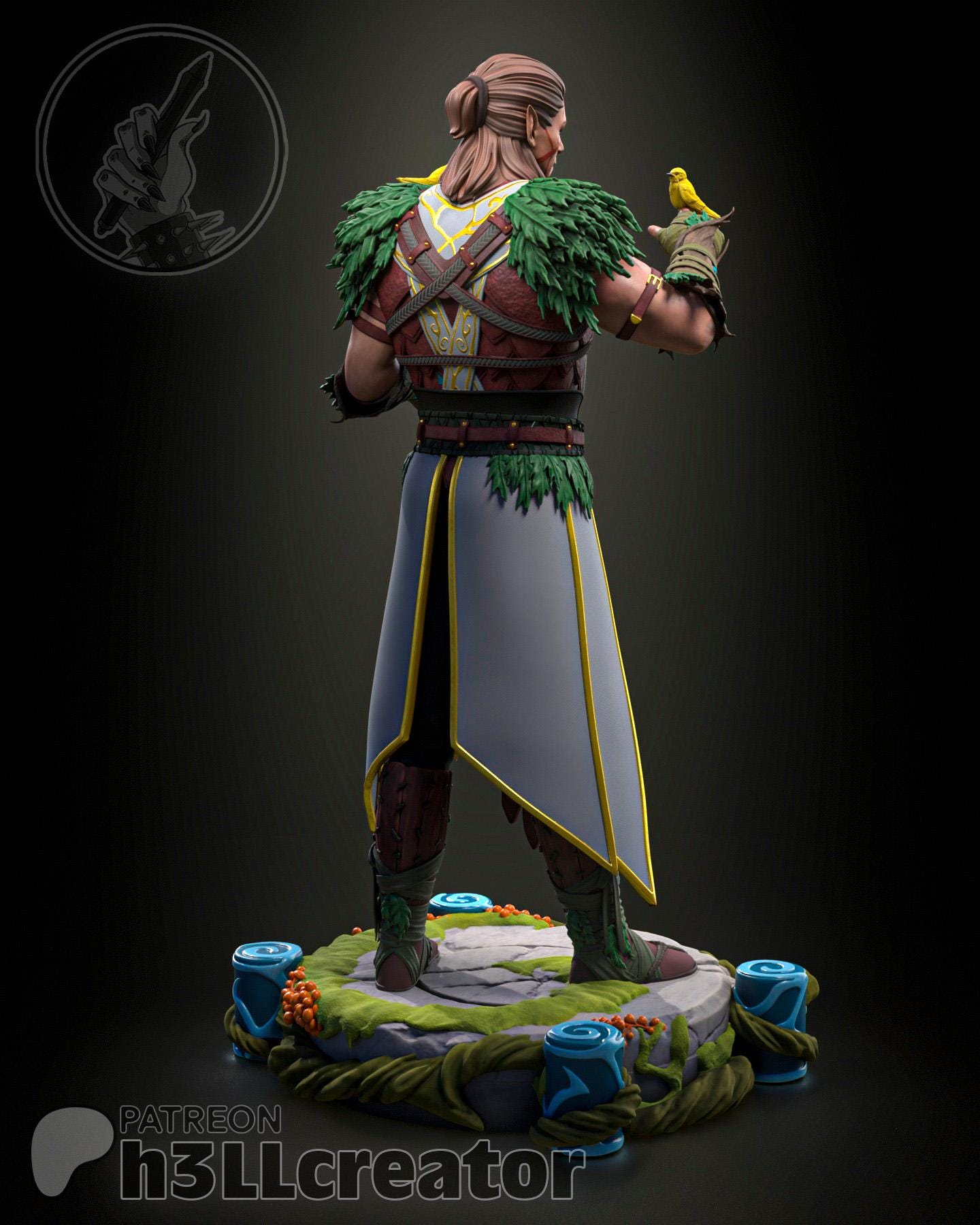 Halsin Figure - Baldur's Gate 3 - Alternate view 5