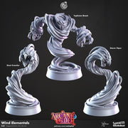 Elemental Miniature - resin tabletop miniature front view