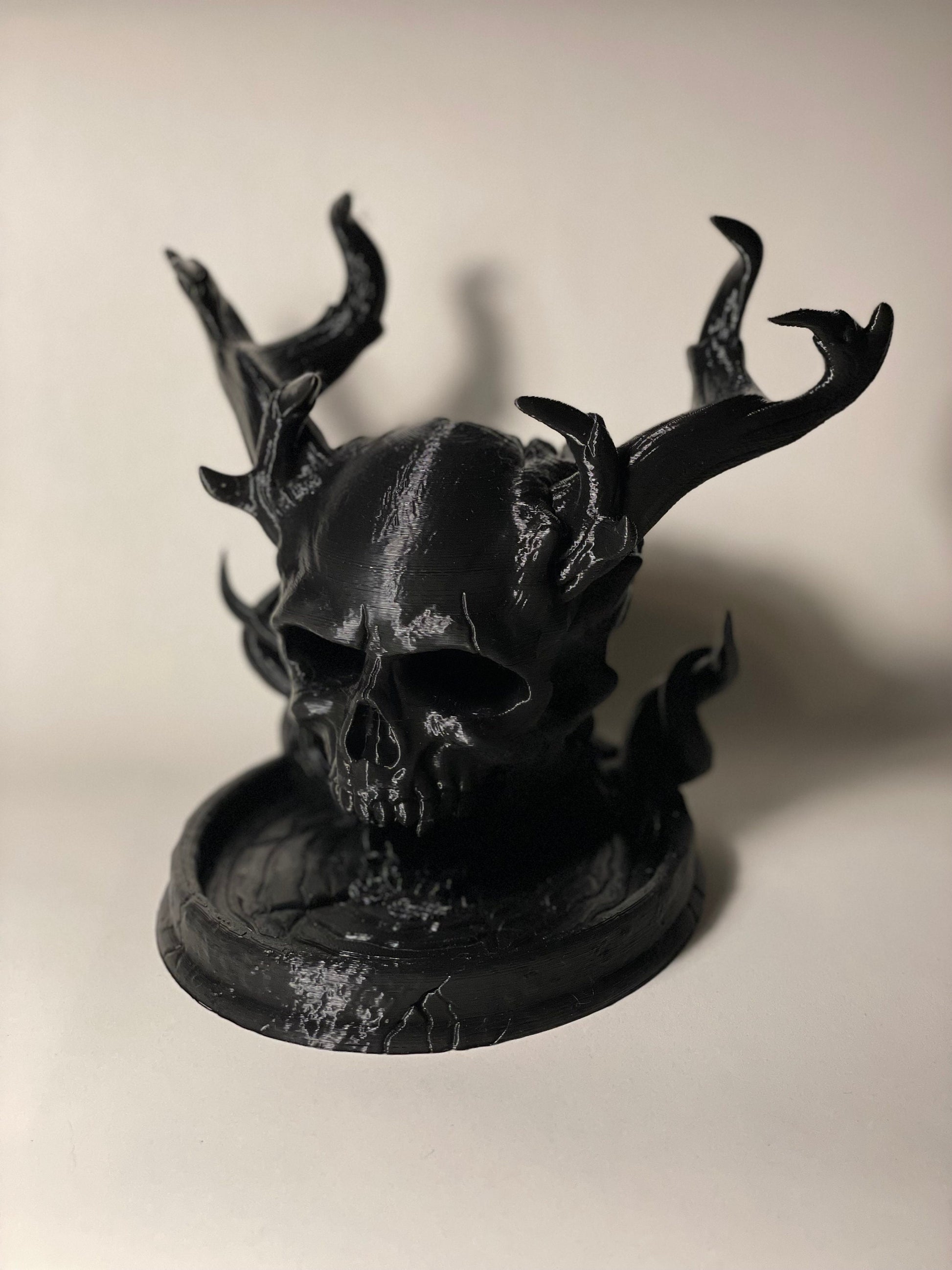 Horned Skull Dice Tower