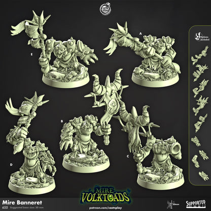 Grung Barbarian Miniature