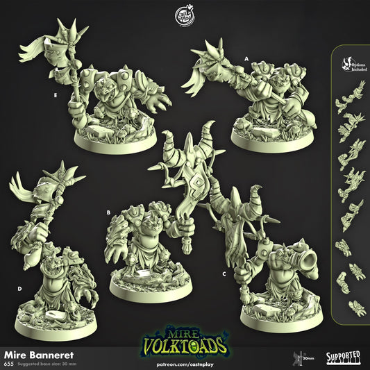 Grung Barbarian Miniature