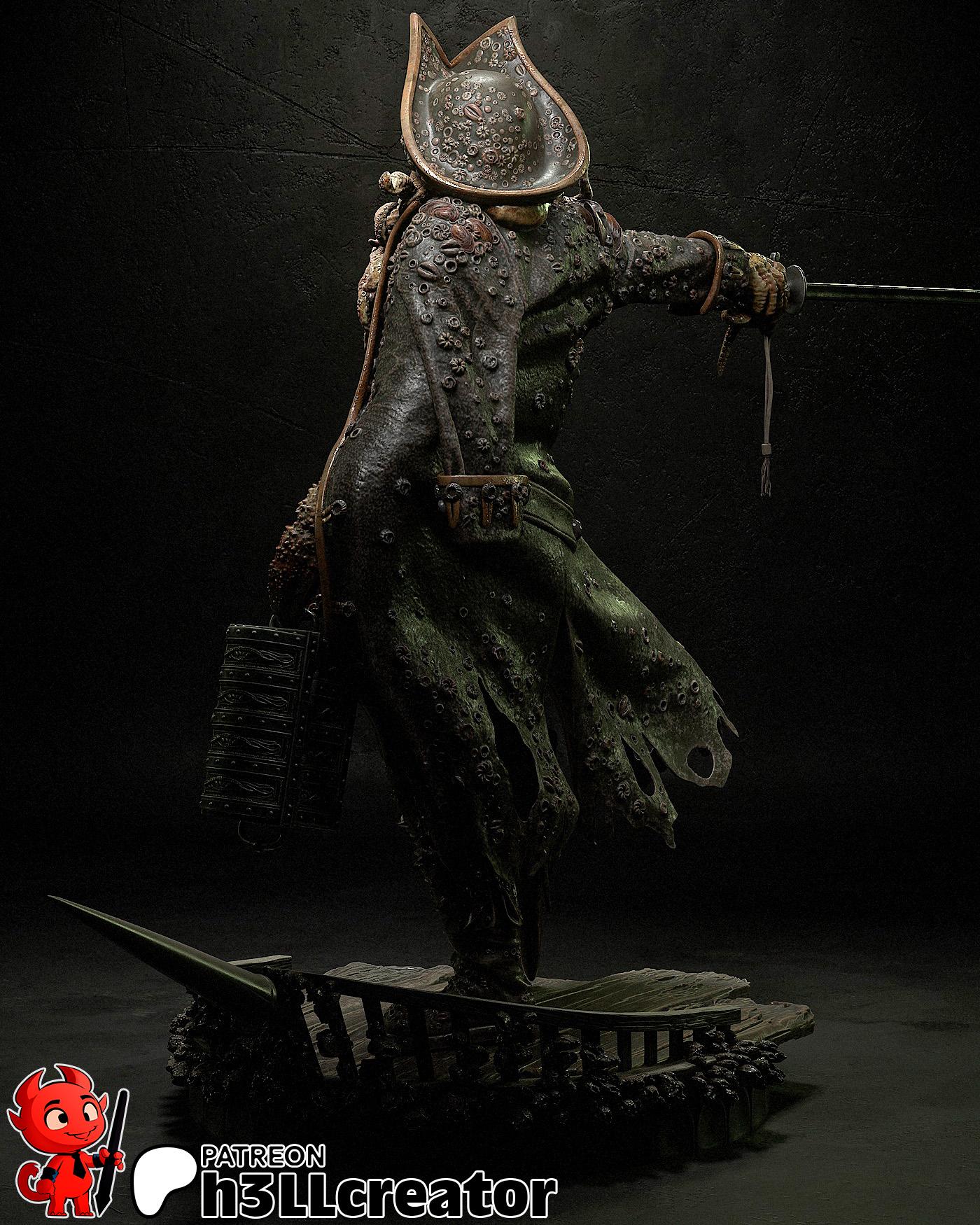 Davy Jones Figure - Pirates of the Caribbean - Alternate view 4