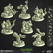 Grung Ranger Miniature - resin tabletop miniature front view