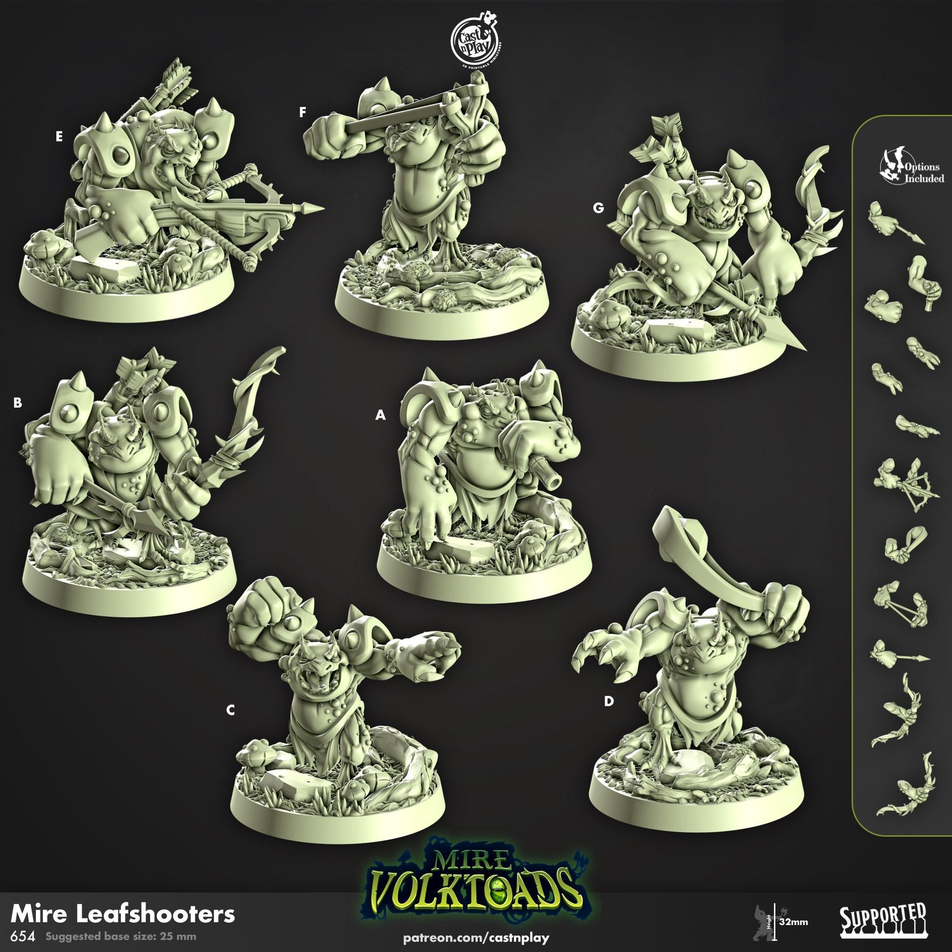 Grung Ranger Miniature