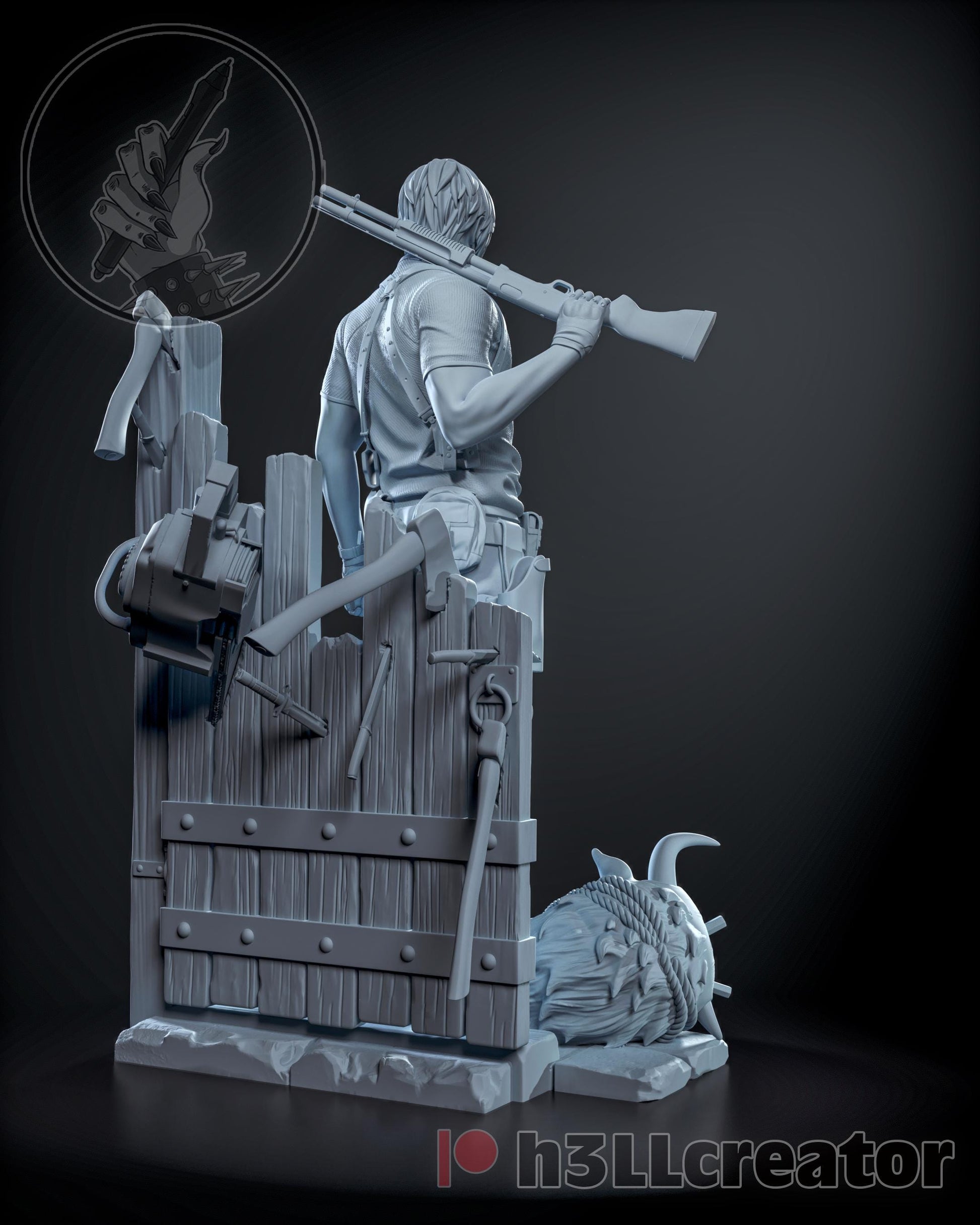 Leon Kennedy Residual Evil 4 Remake Figure - Alternate view 6