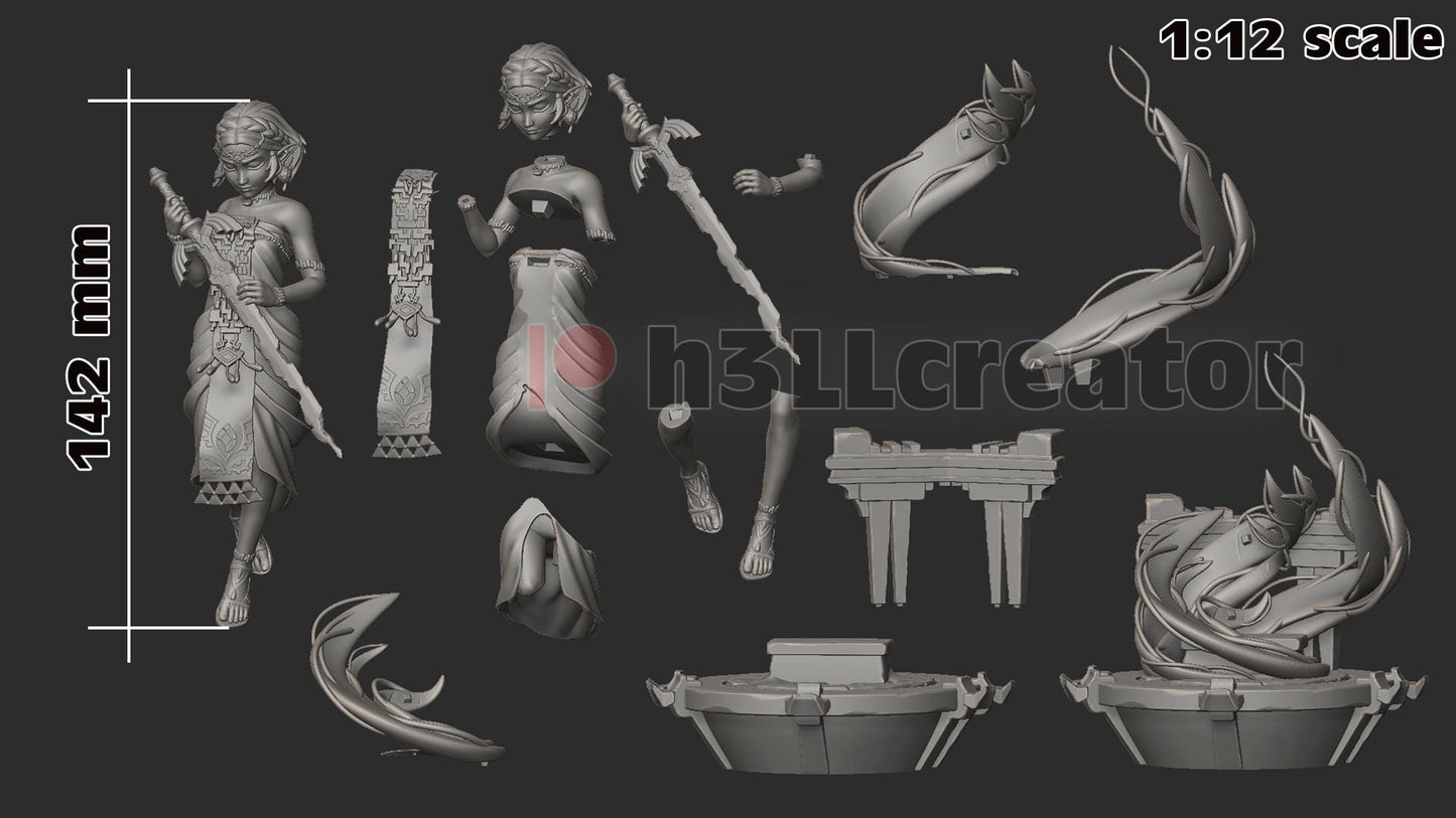 Zelda Resin Figurine FAN Made