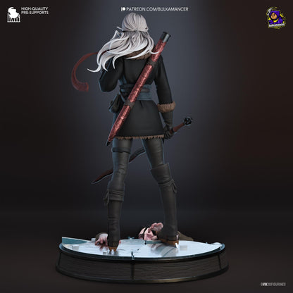Ciri The Witcher Figure - Alternate view 2