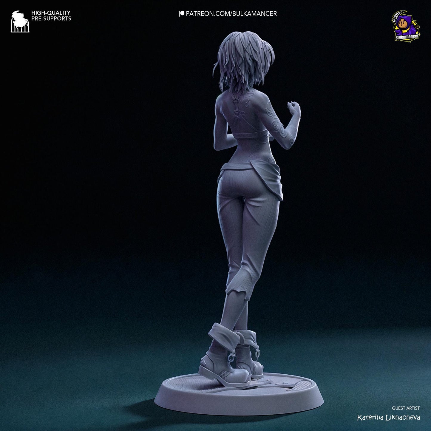 Jinx Broken Resin Figurine | League of Legends - Arcane | FAN Made