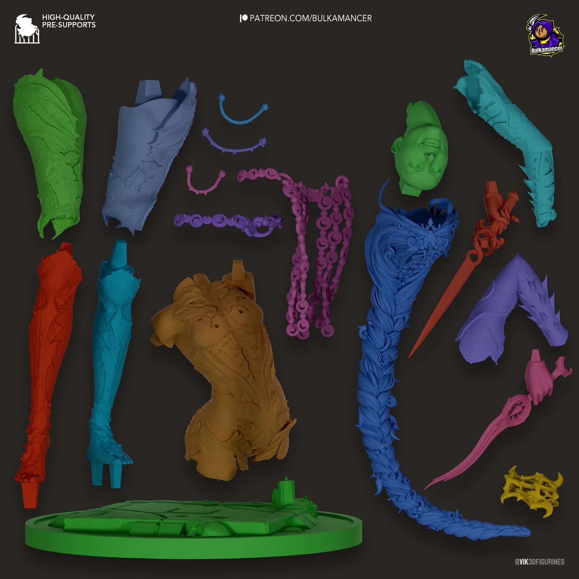 Orin Figure - Baldur's Gate 3 - Alternate view 8