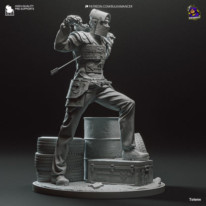 Survivor Rust Figure - Alternate view 6