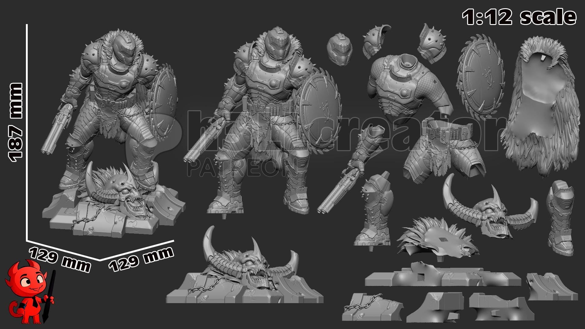 Doomguy Figure - Alternate view 6