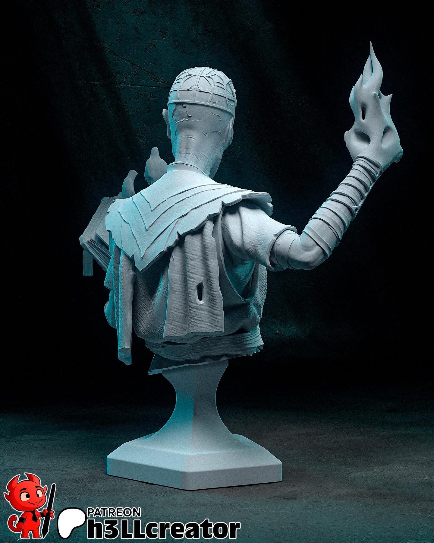 Withers Bust - Baldur's Gate 3 - Alternate view 3