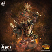 Demon Miniature - resin tabletop miniature front view
