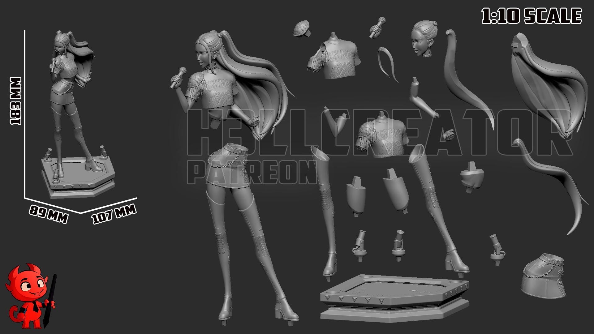 Mira KPop Demon Hunters Figure - Alternate view 8
