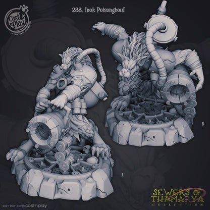 Ratfolk Cannoneer Miniature