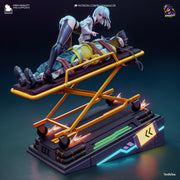Lucy Figure - Cyberpunk: Edgerunners - resin tabletop miniature front view