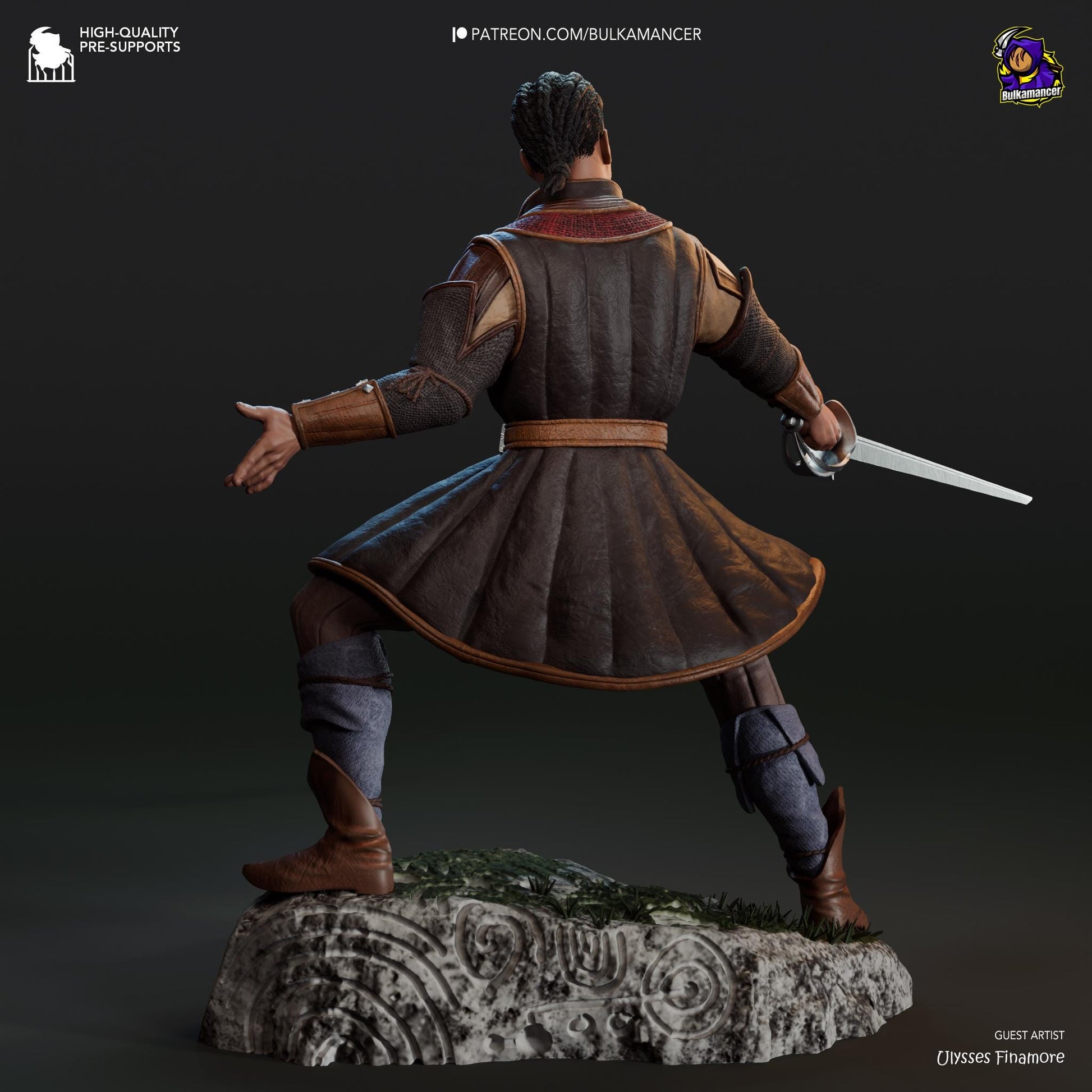 Wyll Figure - Baldur's Gate 3 - Alternate view 3