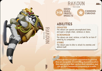 Raccoon Animal Companion Miniature - Alternate view 2