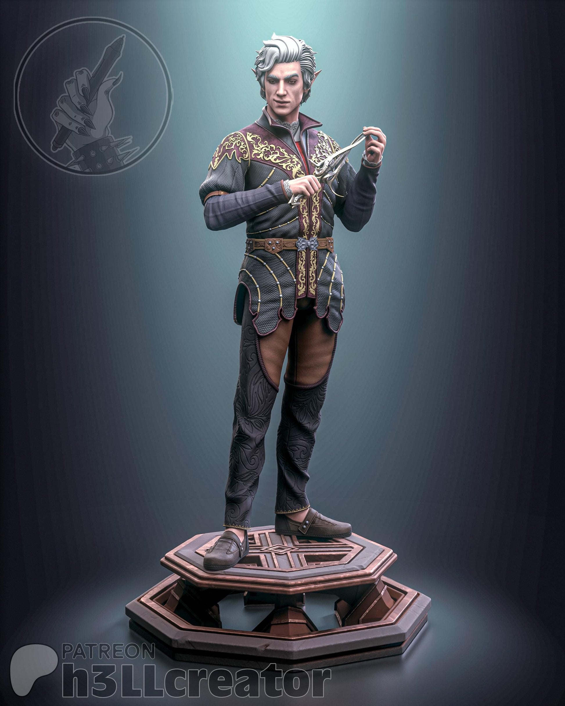 Astarion Figure - Baldur's Gate 3 - Alternate view 3