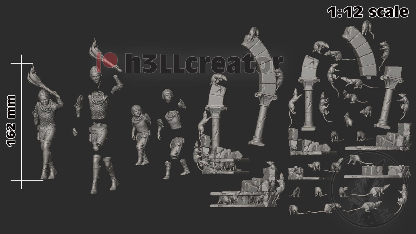 Amicia and Hugo A Plague Tale Figure - Alternate view 5