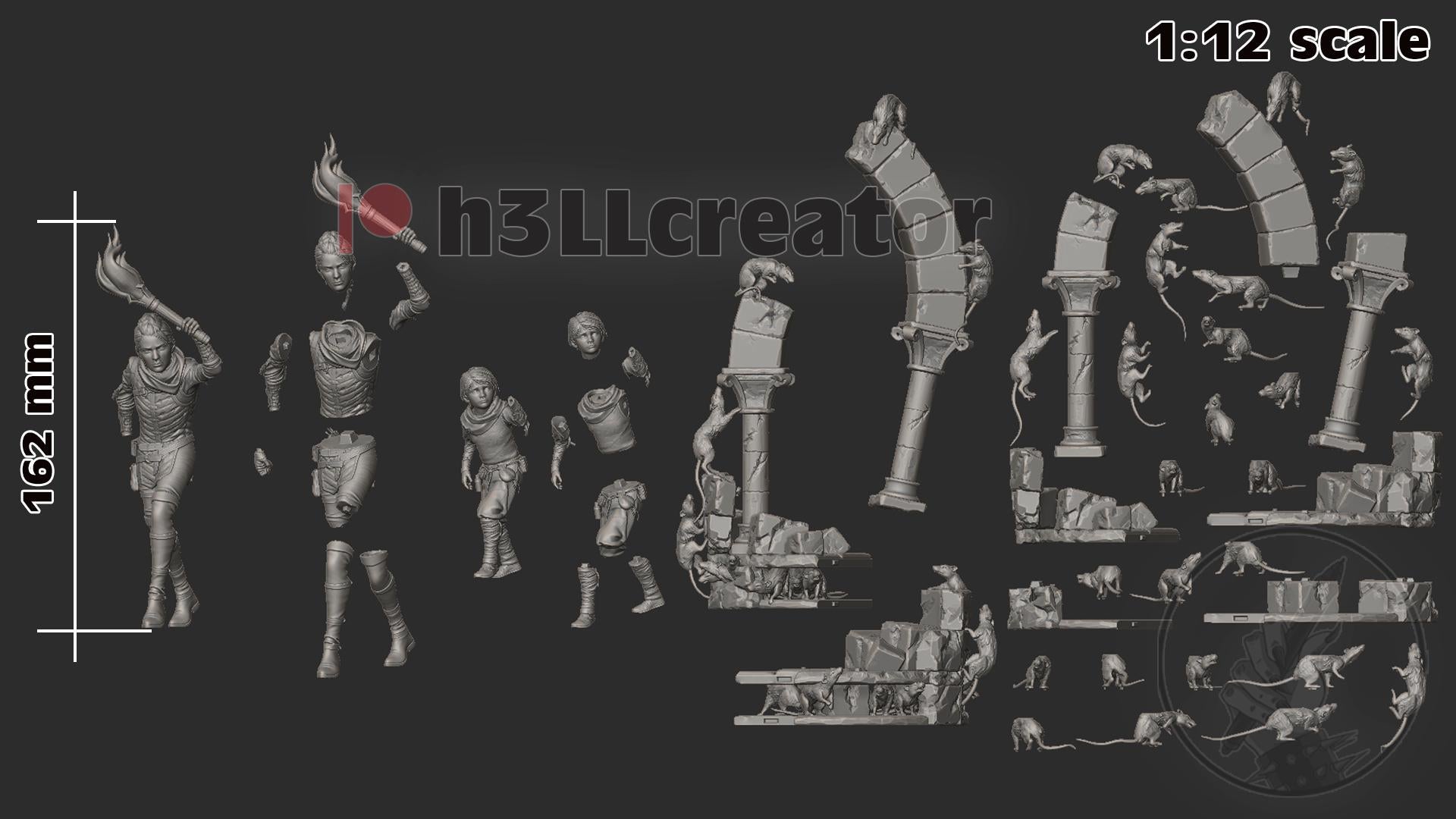 Amicia and Hugo A Plague Tale Figure - Alternate view 5