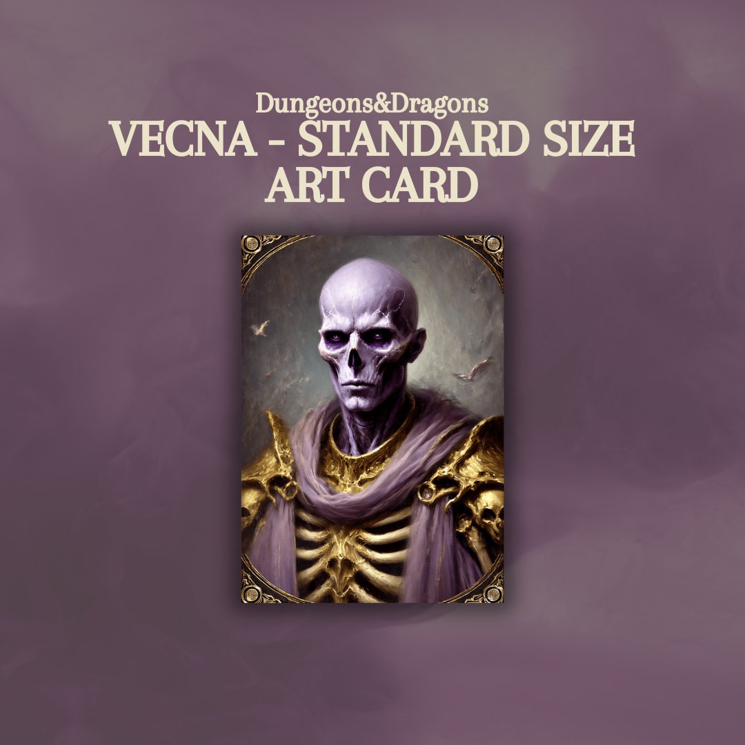 Vecna Standard Size Art Card