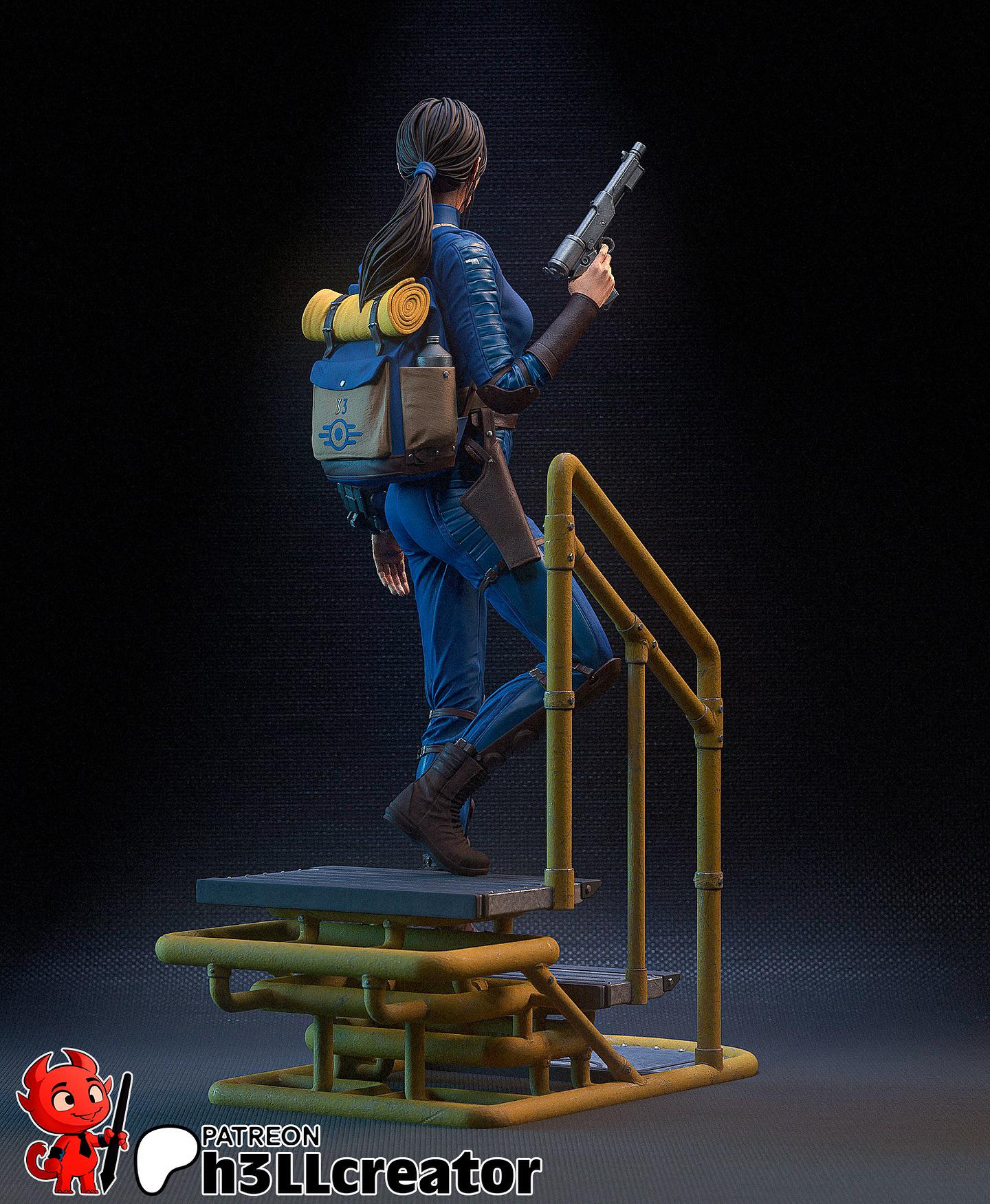 Lucy MacLean TV Character Fallout Figure - Alternate view 5