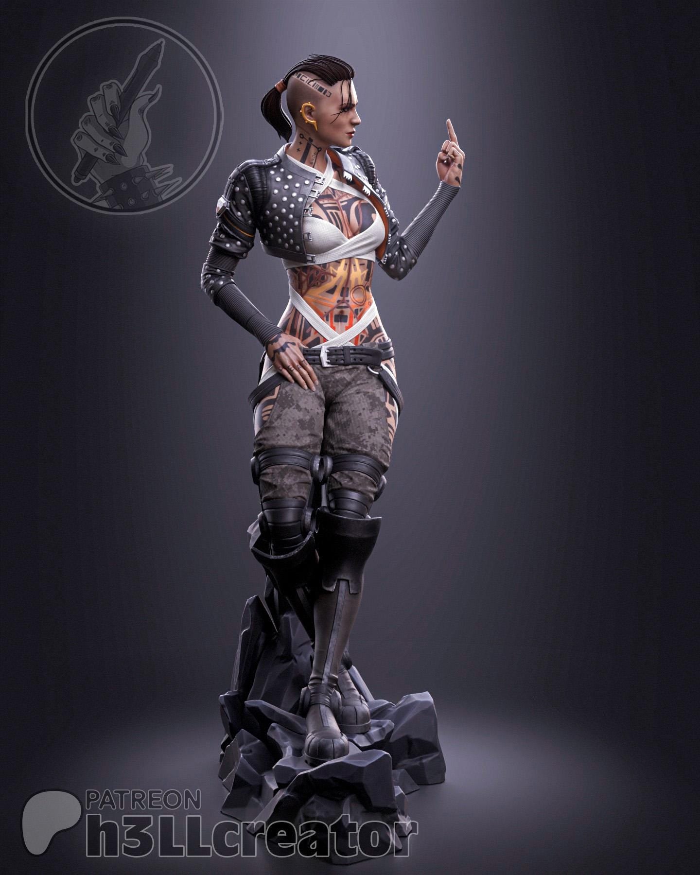Jack Figure - Mass Effect - Alternate view 2