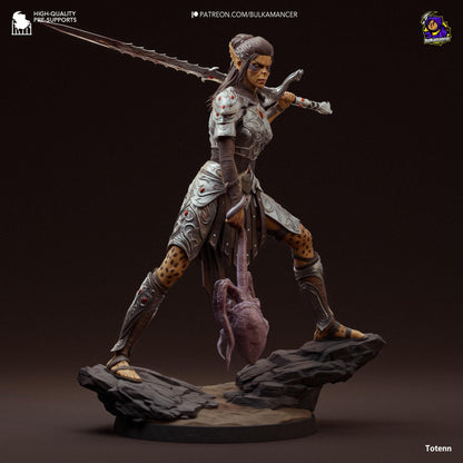 Lae'zel Figure - Baldur's Gate 3 - Alternate view 2