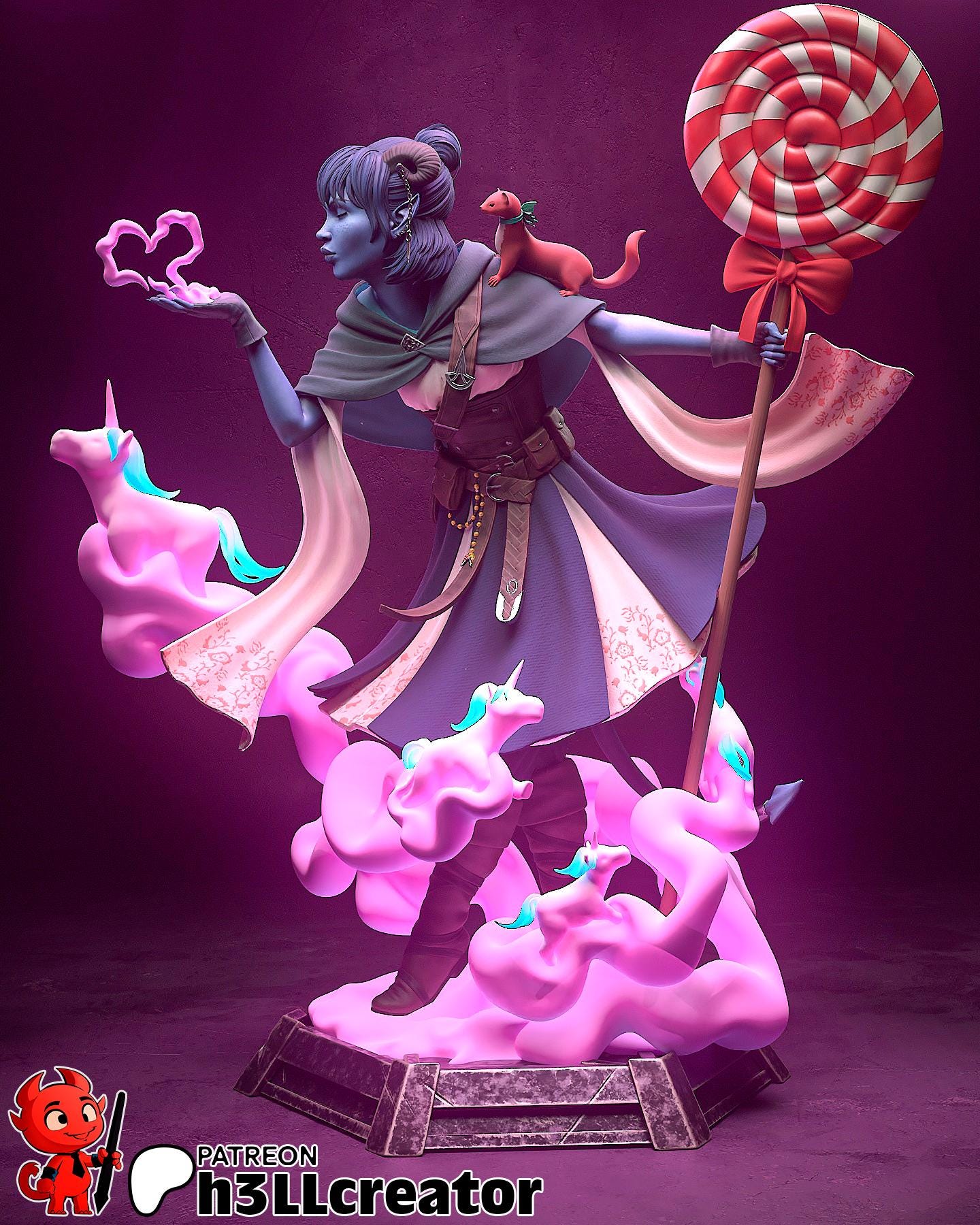 Jester Critical Role Figure - Alternate view 3