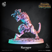 Rat Miniature - resin tabletop miniature front view