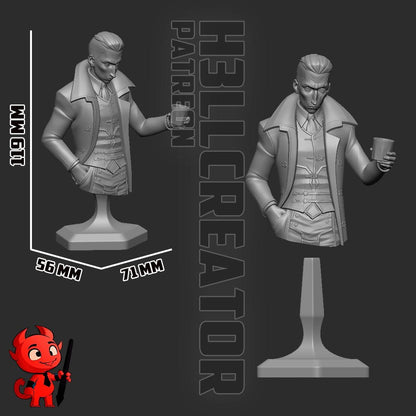 Silco Bust - Arcane - Alternate view 4