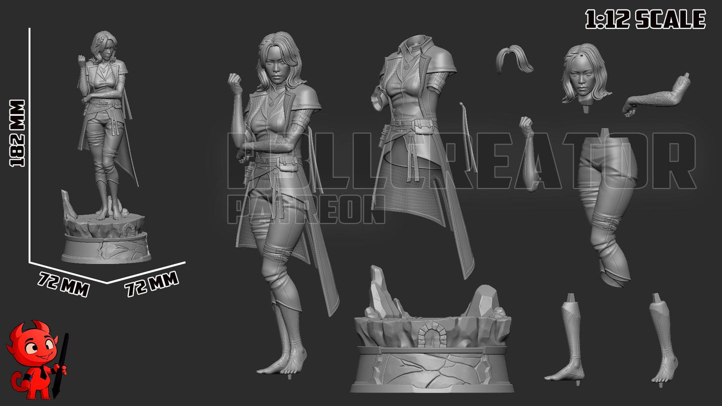 Lune Figure - Clair Obscur: Expedition 33 - Alternate view 8