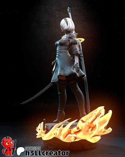 2B YoRHa No. 2 Type B Figure - Alternate view 2