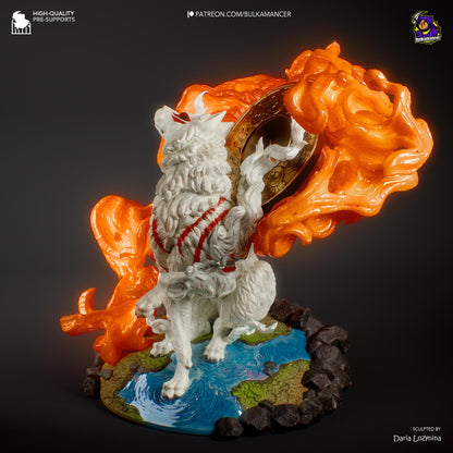 Amaterasu Okami Figure - Alternate view 3