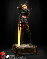 Magik Figure - Marvel Rivals - resin tabletop miniature front view