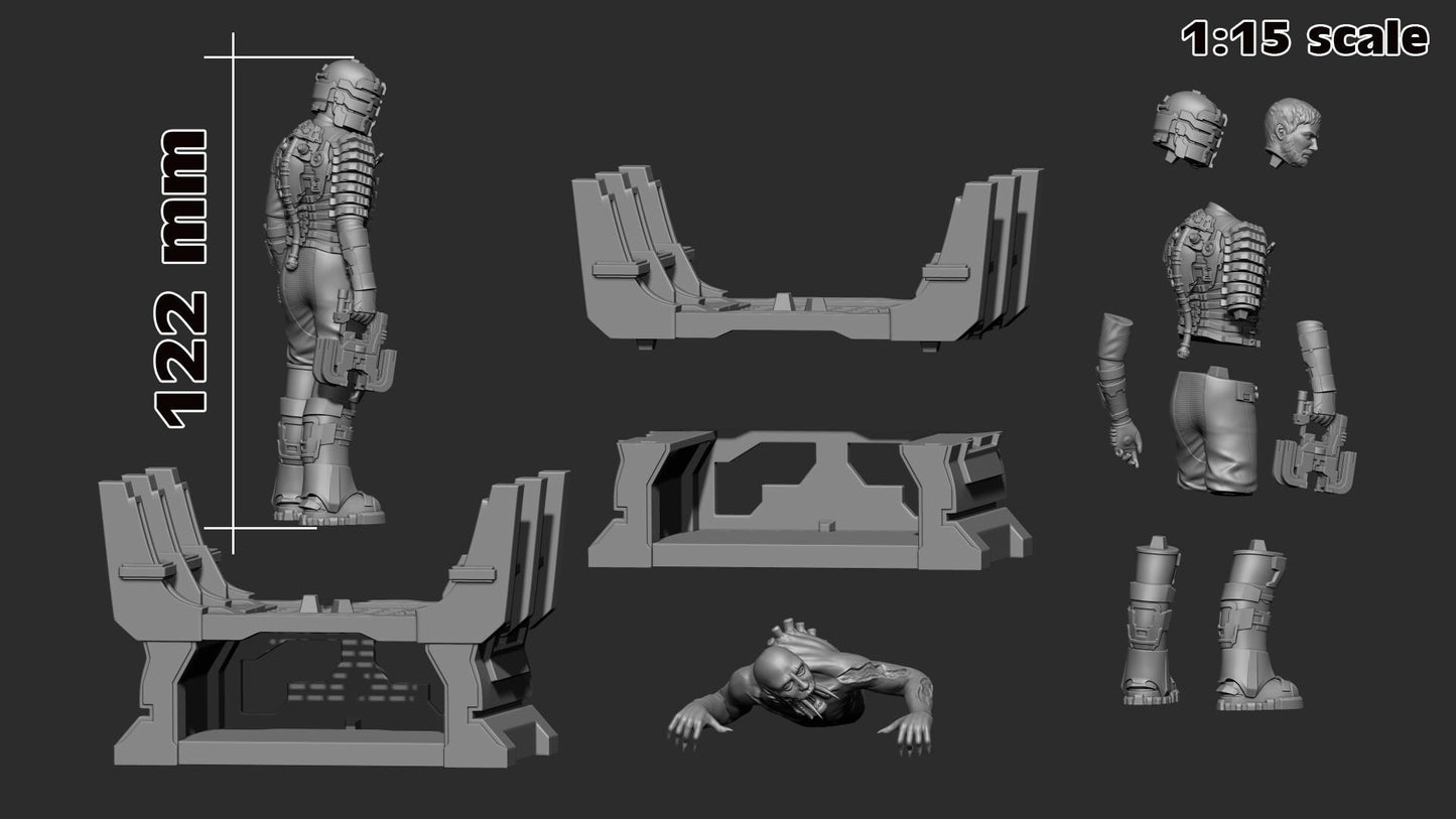 Isaac Clarke Dead Space Figure - Alternate view 8