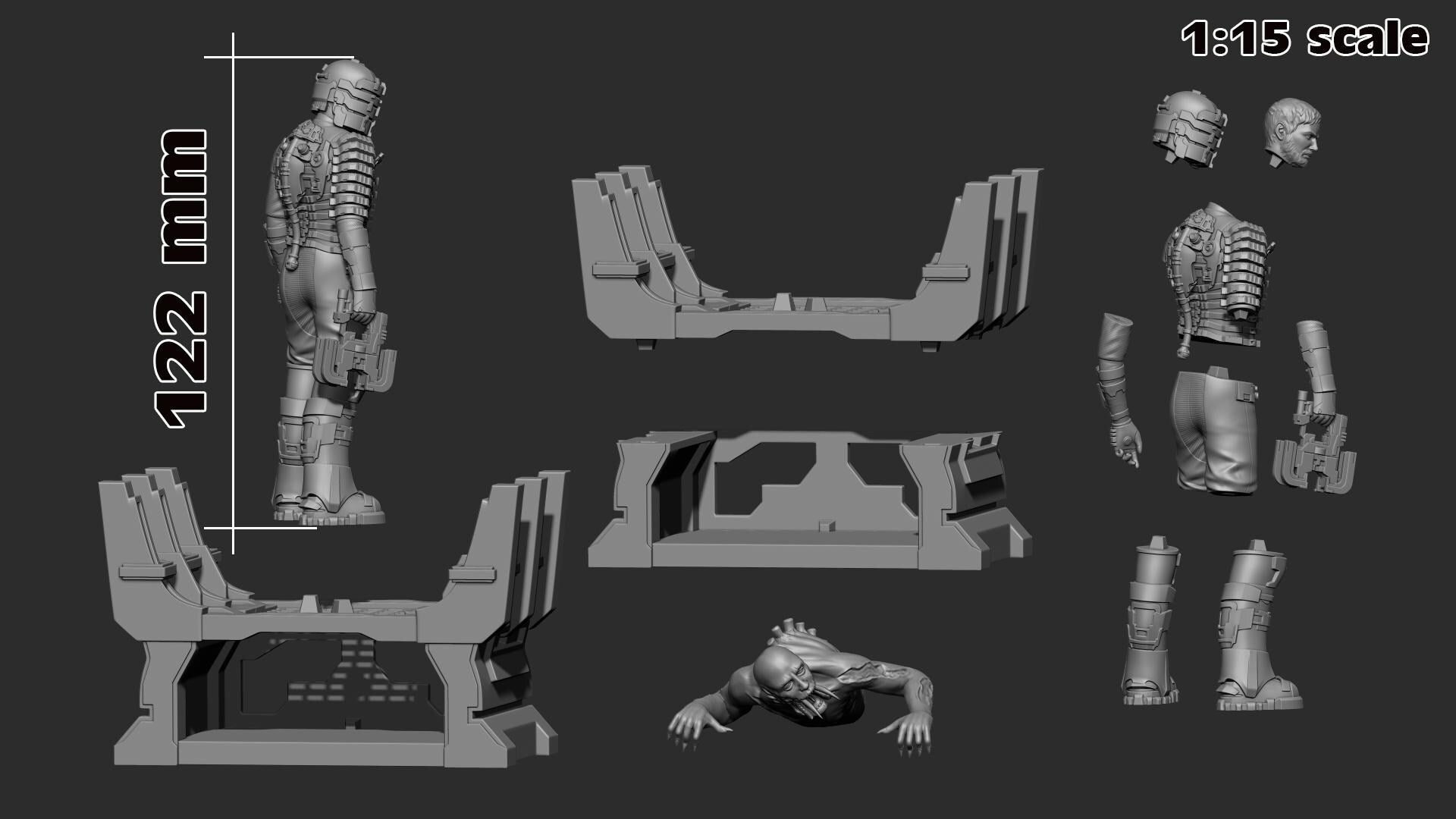Isaac Clarke Dead Space Figure - Alternate view 8