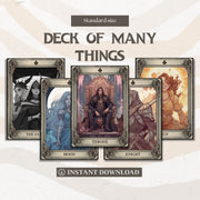 Deck of many things - digital download preview