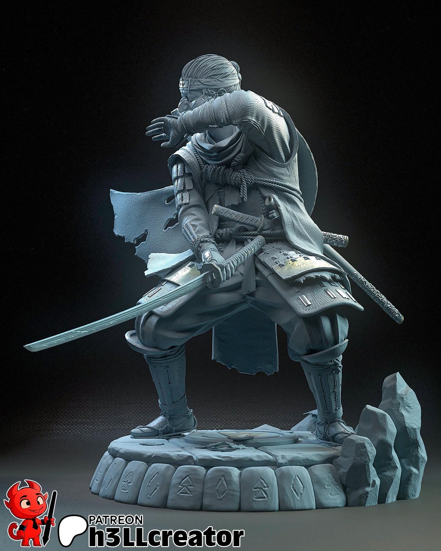 Jin Sakai Ghost of Tsushima Figure - Alternate view 5