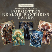 Forgotten Realms Pantheon Cards - digital download preview