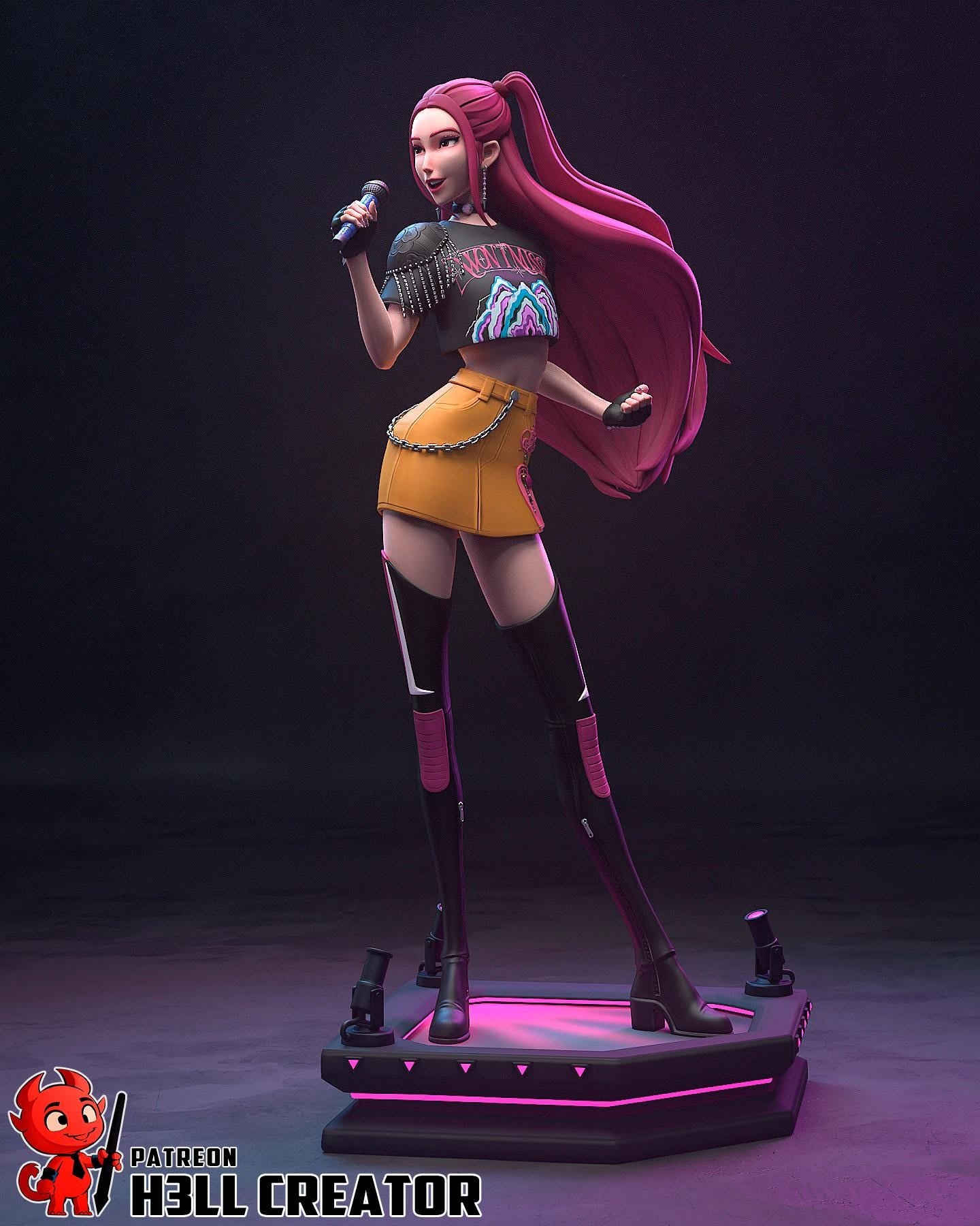 Mira KPop Demon Hunters Figure - Alternate view 4