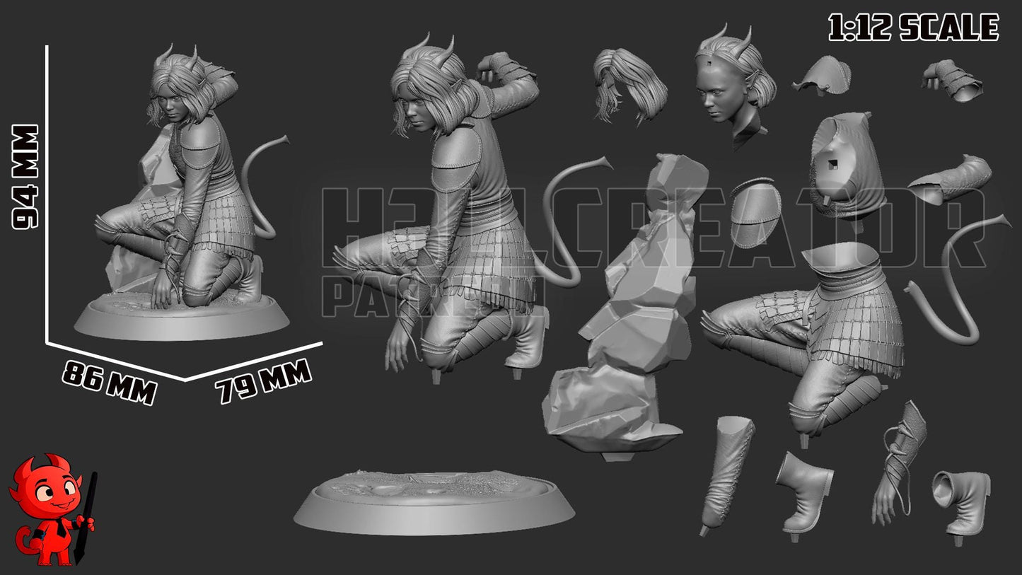 Doric Resin Figurine I Dungeons & Dragons I FAN Made