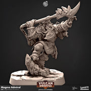 Dwarf Ranger Miniature - resin tabletop miniature front view