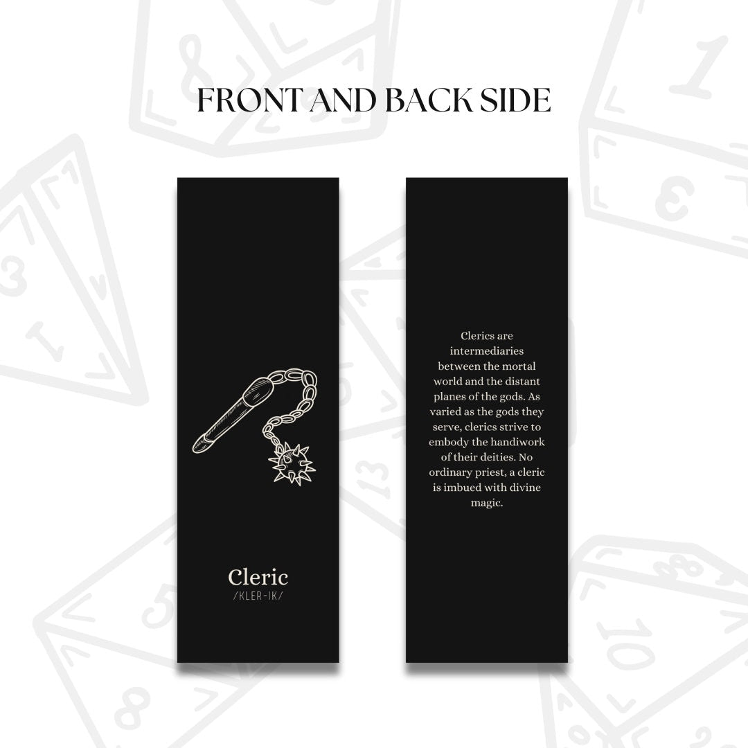 Printable Class Bookmarks - Alternate view 2