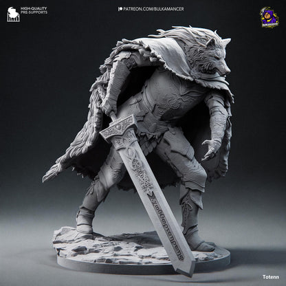 Blaidd the Half Wolf Figure - Elden Ring - Alternate view 5