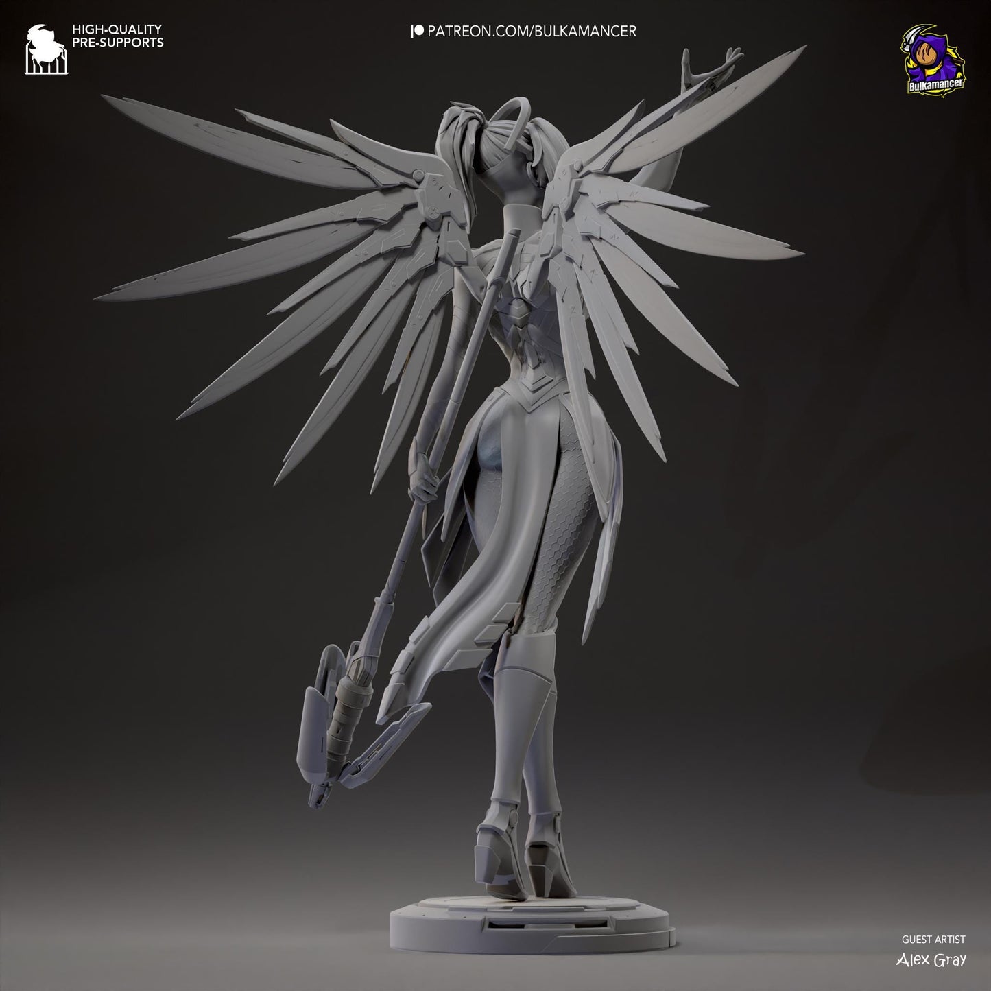 Mercy Figure - Overwatch - Alternate view 6